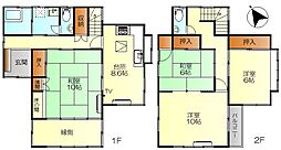 焼山桜ケ丘1丁目5番戸建 4LDKの間取り