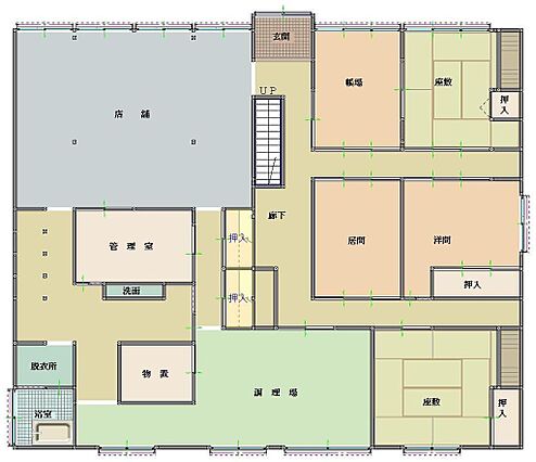 1F間取り図