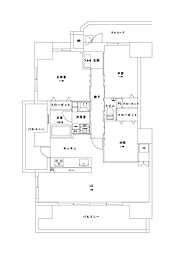 間取図画像 2SLDK