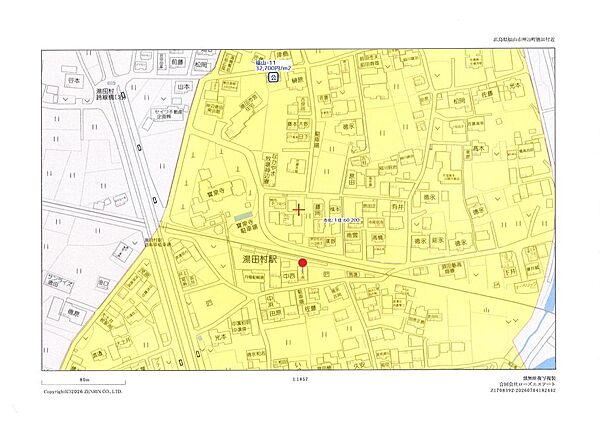地図を拡大表示
