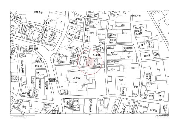 地図を拡大表示