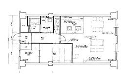 (株)ユニオンビル呉中央レックスマンション 1LDKの間取図画像