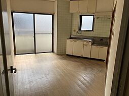 向井マンション 401 4階2DKのリビング/ダイニング