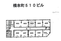 橋本町510ビルの間取図画像