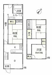 JR山陽本線 広島駅 徒歩22分 3DKの間取り