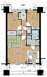 間取図画像 2SLDK