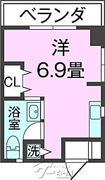 (株)共立クリエイトビル松島2の間取図画像
