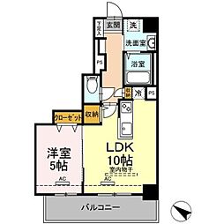 ｃｉｌｉｅｇｉｏ桜坂 902 9階1LDKの間取り
