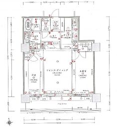 プレミスト牧志タワー国際通りタワーレジデンス 2LDKの間取図画像