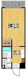 間取図画像 1K