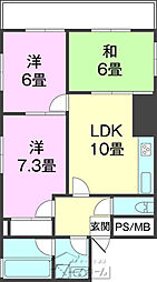 間取図画像 3LDK