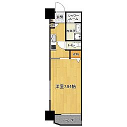 Ｃａｓａ　Ｃｏｌｉｎａ 4階1Kの間取り