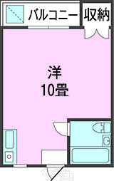 間取図画像 ワンルーム