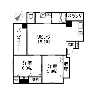 間取り：間取り図