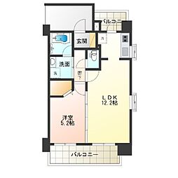 ＬａＬａ　ｐｌａｃｅ　ｒｅｓｏｒｔ沖縄県庁前 902 9階1LDKの間取り