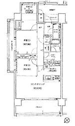 プレミスト宜野湾大謝名 3LDKの間取図画像
