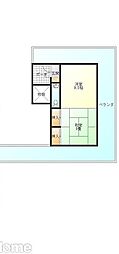 オーシャン21の間取図画像