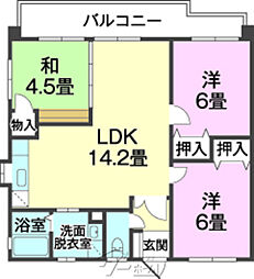 間取図画像 3LDK