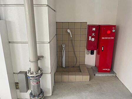ペット足洗い場