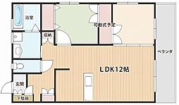 サンフェリーチェ 2LDKの間取図画像