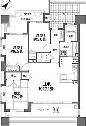 間取図画像 3LDK