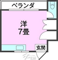 間取図画像 ワンルーム