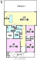 PALAZZOSTELLAの間取図画像