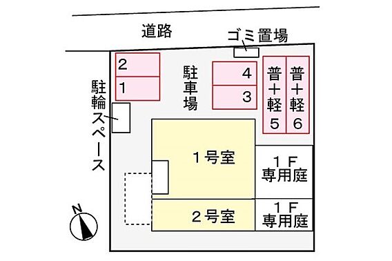 駐車場配置