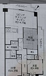 エンゼルハイム小禄赤嶺 3LDKの間取図画像