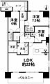 レーベン松山一番町THETOWER11階4,500万円