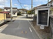 4ｍ道路に斜めに面した立地