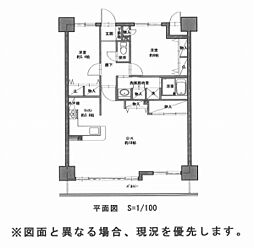 サンクレスタ緑町 2LDKの間取図画像
