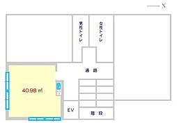 新居浜中央ビルの間取図画像