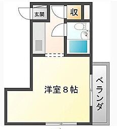 間取図画像 ワンルーム
