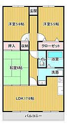 間取図画像 3LDK