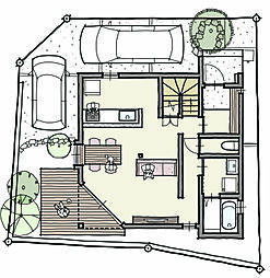 リビング/ダイニングの画像