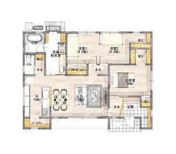 高松市円座町 一戸建 両備エルブライト円座駅南K号地モデルハ
