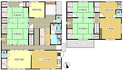 高松市郷東町 一戸建 8LDKの間取り