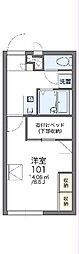 レオパレスサンハイム東雲Part2 1Kの間取図画像