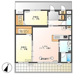 高知市神田 2LDK 2F(R8.4月完工予定新築・西中) 2階/-