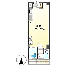 高知市上町5 1R 6F(初期費用減額CP) 6階/-