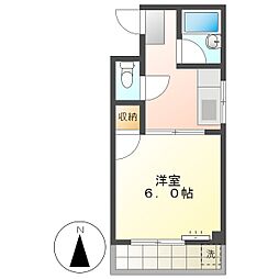 高知市東石立町　1K　3F（角部屋） 3階