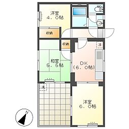 高知市万々　3DK　2F（自然豊かな暮らし・P有） 2階