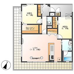 高知市神田 2LDK 3F(R8.4月完工予定新築・西角) 3階