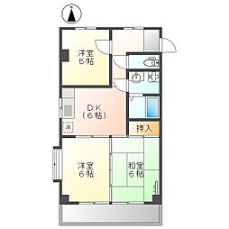 いの町枝川 3DK 3F(初期費用減額CP) 3階