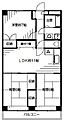 鏡川コーポA棟8階980万円