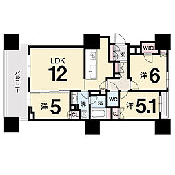 間取図画像 3LDK