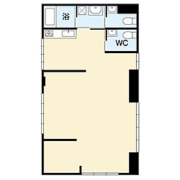 コーポ舟入川の間取図画像