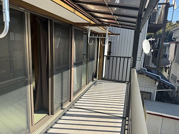 バルコニーを拡大表示