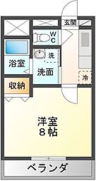 間取図画像 1K